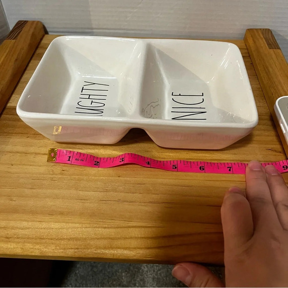 Rae Dunn Naughty and Nice Serving Dish - Picture 7 of 8